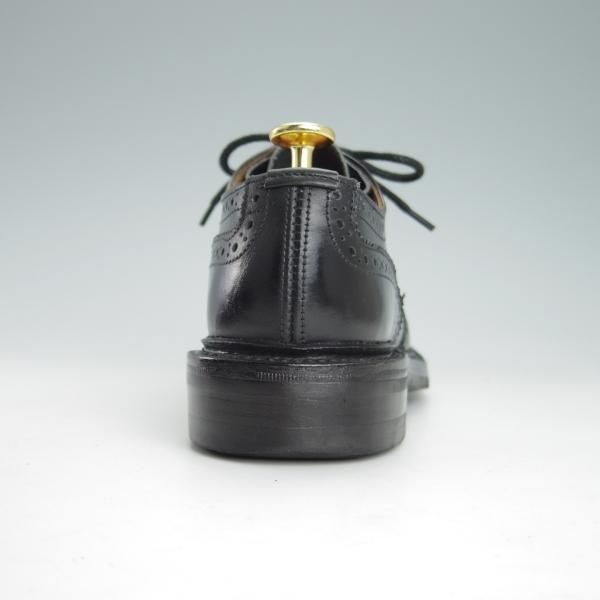 美品★トリッカーズ(レディース) SIZE 5【バートン同系モデル★L6518/カントリーシューズ】フルブローグ/短靴/黒/Tricker's★g394