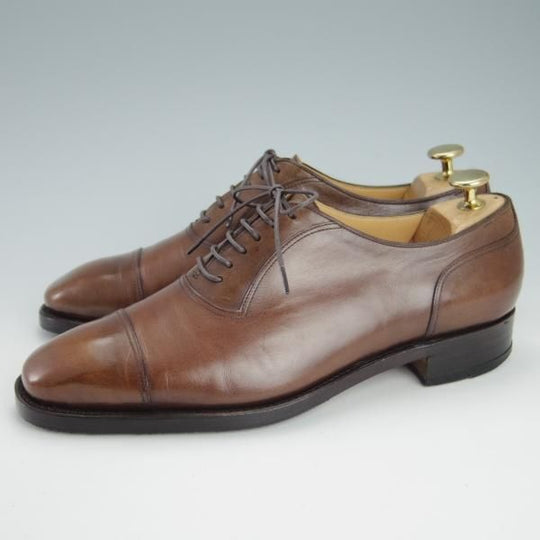 ★ホール&マークス UK7程度【パターンオーダー品★ハンドソーンウェルテッド製法/九分仕立て】ギルドオブクラフツ/Hall&marks★g396