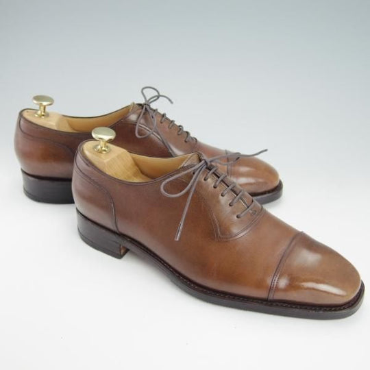 ★ホール&マークス UK7程度【パターンオーダー品★ハンドソーンウェルテッド製法/九分仕立て】ギルドオブクラフツ/Hall&marks★g396