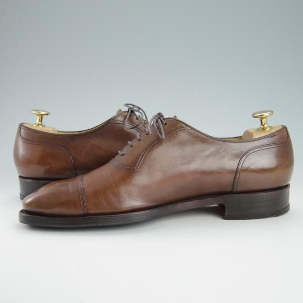 ★ホール&マークス UK7程度【パターンオーダー品★ハンドソーンウェルテッド製法/九分仕立て】ギルドオブクラフツ/Hall&marks★g396