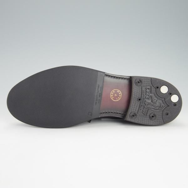 新品★(浅草)WHEEL ROBE/ウィールローブ 9D【定価￥58,000-★靴縁別注/(独)ワインハイマー社のボックスカーフ仕様】15077/濃茶★g402