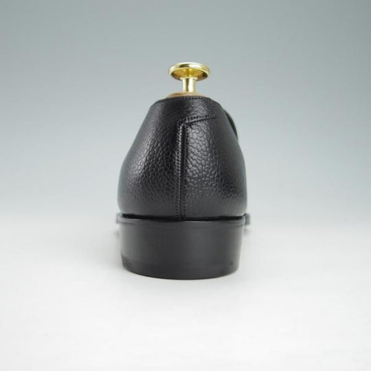 新品★(英)ガジアーノ&ガーリング 6E【定価￥237,600-★スキンステッチ仕様/Cannes】KN14ラスト/ローファー/黒/GAZIANO&GIRLING★g403