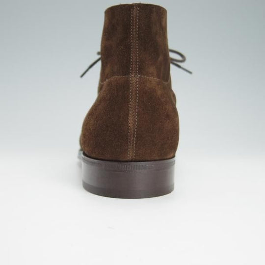 未使用★ジョンロブ 6E【同系モデル定価￥264,000-★ROMSEY2/ロムゼイ2】8000ラスト/チャッカブーツ/スエード/濃茶/JOHN LOBB★g405