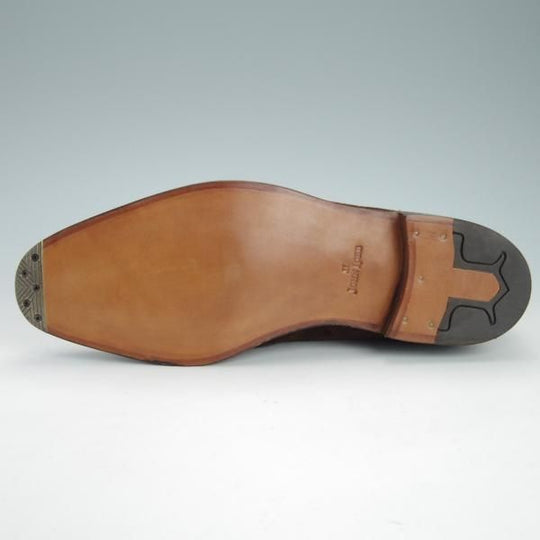 未使用★ジョンロブ 6E【同系モデル定価￥264,000-★ROMSEY2/ロムゼイ2】8000ラスト/チャッカブーツ/スエード/濃茶/JOHN LOBB★g405