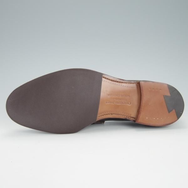 未使用★クロケット&ジョーンズ 6.5E【コードバン仕様★茶/ダークブラウン】375ラスト/SELBY2/バタフライローファー/Crockett&Jones★g406