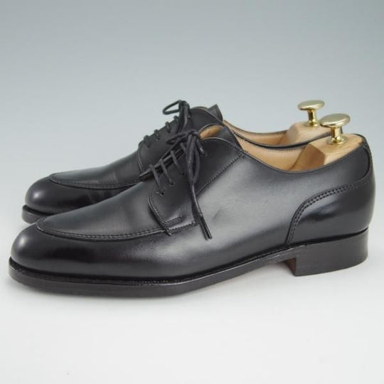 美品★(英)チーニー 6E【★Uチップ/175ラスト】カーフ/黒/メンズ/CHEANEY★g410