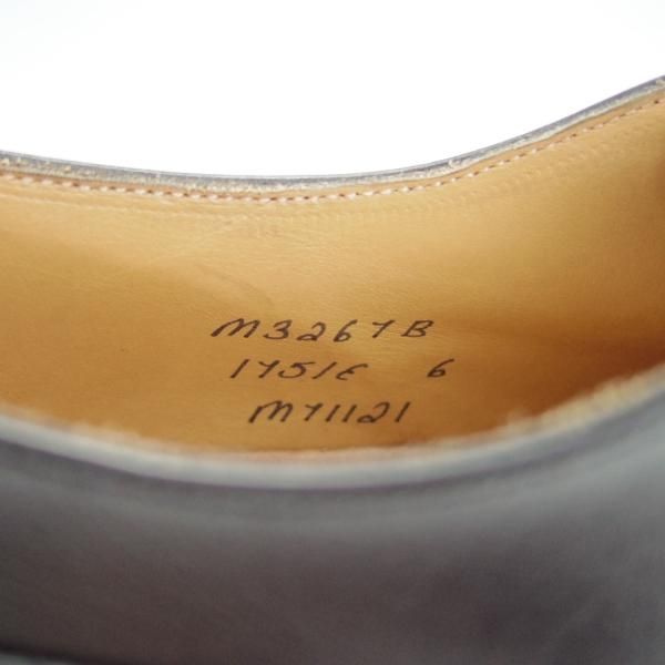 美品★(英)チーニー 6E【★Uチップ/175ラスト】カーフ/黒/メンズ/CHEANEY★g410