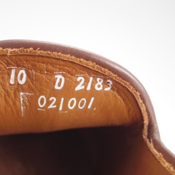 未使用★(米)アレンエドモンズ 10D【現行定価7.5万円程度★Grayson/グレイソン】COFFEE/タッセルローファー/カーフ/ALLEN EDMONDS★g412