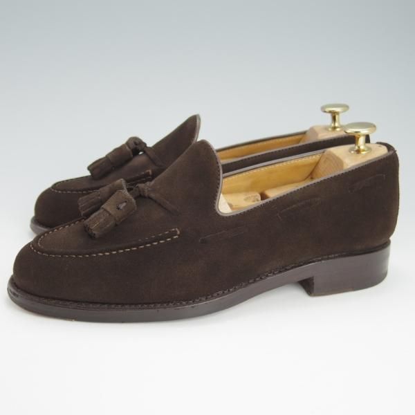 極上★(スペイン製)Berwick/バーウィック SIZE 6【定価￥29,160-★UNIVERSAL LANGUAGE別注/8491】タッセルローファー/スエード★g416