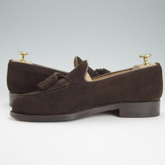 極上★(スペイン製)Berwick/バーウィック SIZE 6【定価￥29,160-★UNIVERSAL LANGUAGE別注/8491】タッセルローファー/スエード★g416