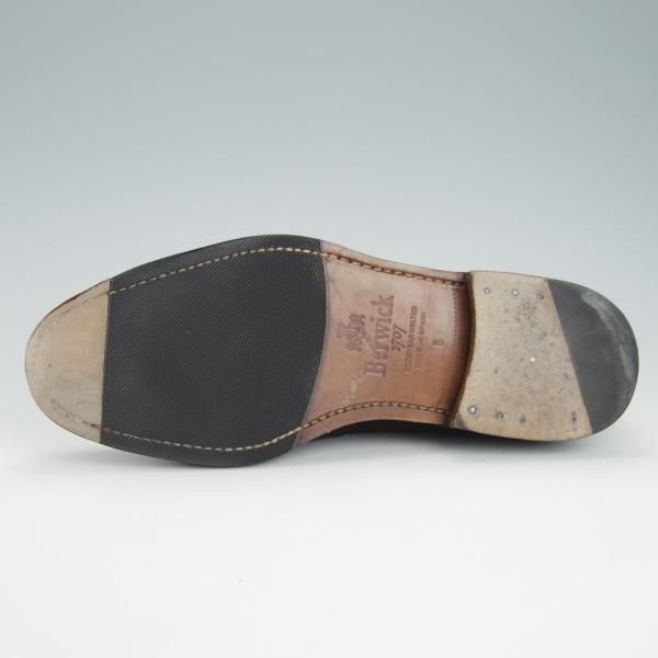 極上★(スペイン製)Berwick/バーウィック SIZE 6【定価￥29,160-★UNIVERSAL LANGUAGE別注/8491】タッセルローファー/スエード★g416