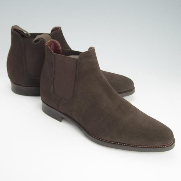 ほぼ未使用★トレーディングポスト SIZE 7【定価￥52,800-★(英)C.F.ステッド社のスエード/1608】サイドゴアブーツ/Trading Post★g420