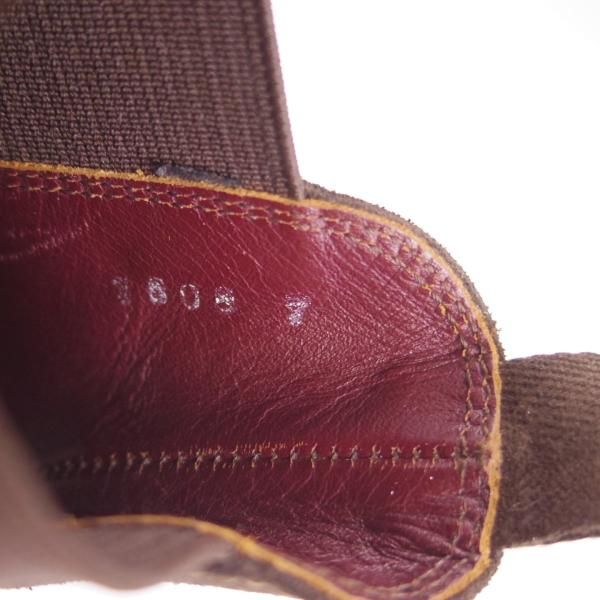 ほぼ未使用★トレーディングポスト SIZE 7【定価￥52,800-★(英)C.F.ステッド社のスエード/1608】サイドゴアブーツ/Trading Post★g420