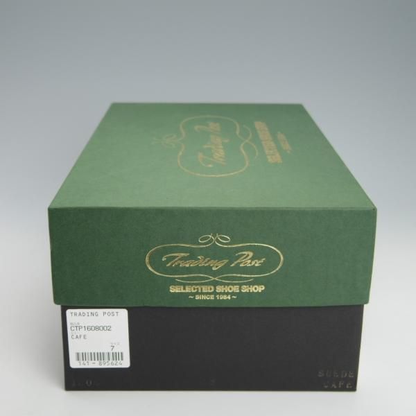 ほぼ未使用★トレーディングポスト SIZE 7【定価￥52,800-★(英)C.F.ステッド社のスエード/1608】サイドゴアブーツ/Trading Post★g420