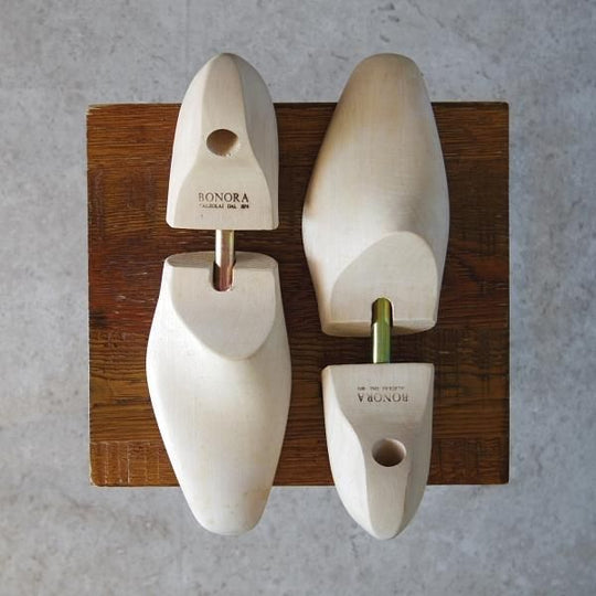 極上★(伊)BONORA/ボノーラ 8E【貴重★2147/純正シューツリー】木製シューキーパー/メンズ★g429
