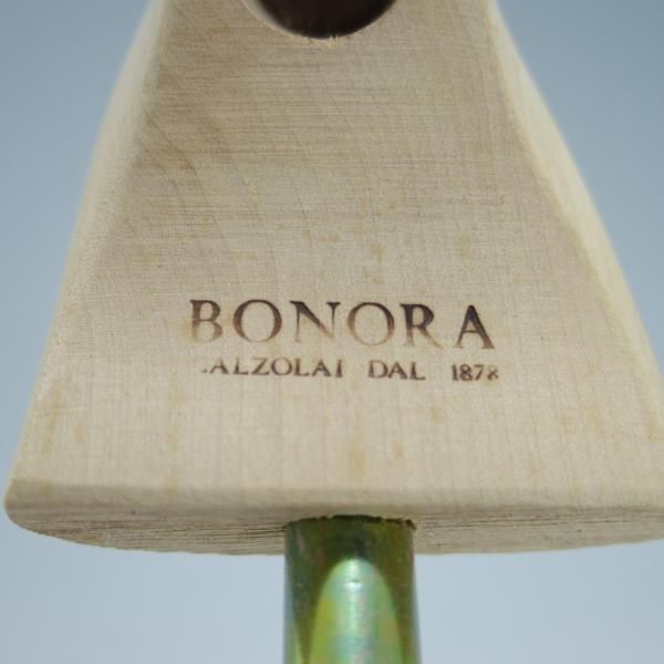 極上★(伊)BONORA/ボノーラ 8E【貴重★2147/純正シューツリー】木製シューキーパー/メンズ★g429