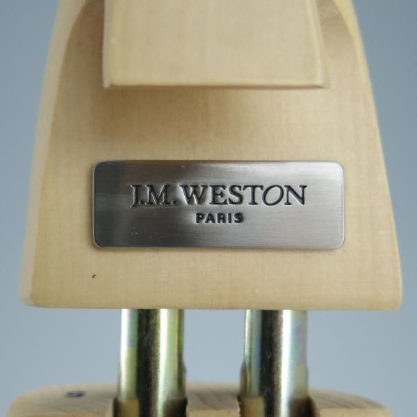 極上★J.M.ウェストン SIZE 5【定価￥15,400-★022L/純正シューツリー】木製シューキーパー/メンズ/Weston/ウエストン★g430