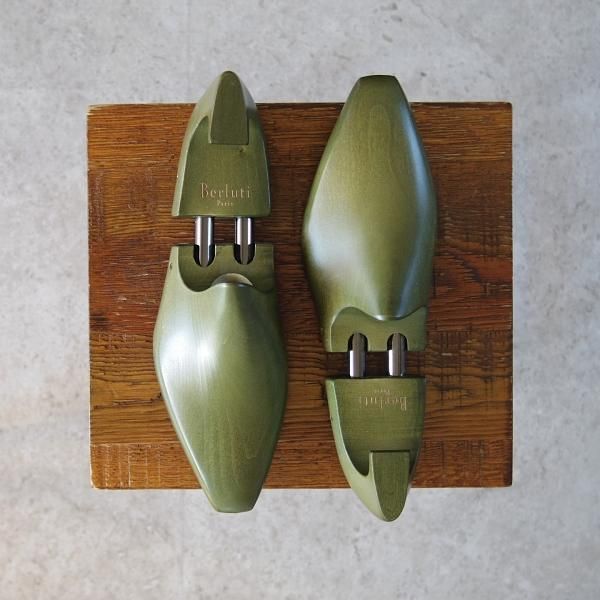 極美品★(仏)ベルルッティ SIZE 5【★純正シューツリー】木製シューキーパー/メンズ/Berluti★g432