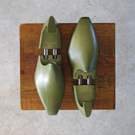 極美品★(仏)ベルルッティ SIZE 5【★純正シューツリー】木製シューキーパー/メンズ/Berluti★g432