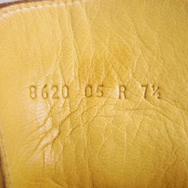 極上★パラブーツ SIZE 7.5【貴重★ブーツ仕様のルソー/TOCQUEVILLE】アクティブソール/カーフ/濃茶/Uチップ/メンズ/Paraboot★g435