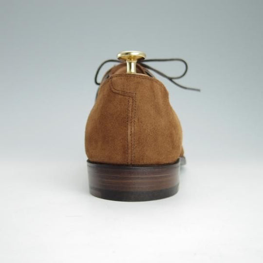 新品★(英)チーニー 7.5F【日本未入荷モデル★ARTHINGWORTH/130ラスト】ストレートチップ/スエード/茶/メンズ/CHEANEY★g436