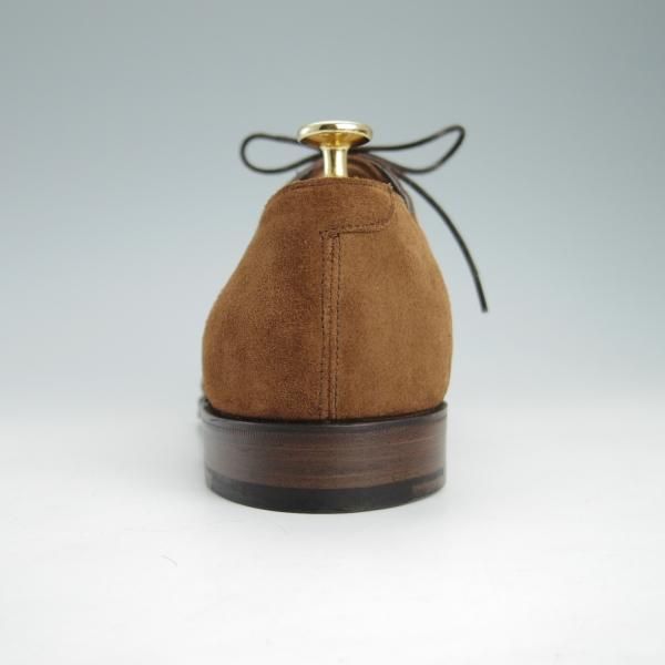 新品★(英)チーニー 7.5F【日本未入荷モデル★ARTHINGWORTH/130ラスト】ストレートチップ/スエード/茶/メンズ/CHEANEY★g436