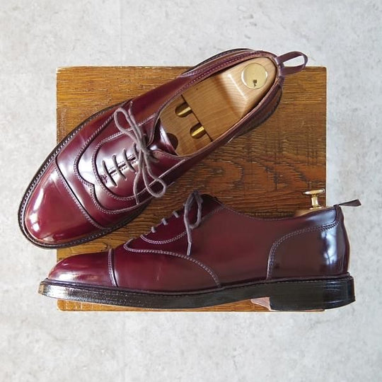 極上★クロケット&ジョーンズ UK7.5/US8D【貴重★ブラックフリース別注/ブルックスブラザーズ】325ラスト/赤茶/Crockett&Jones★g440