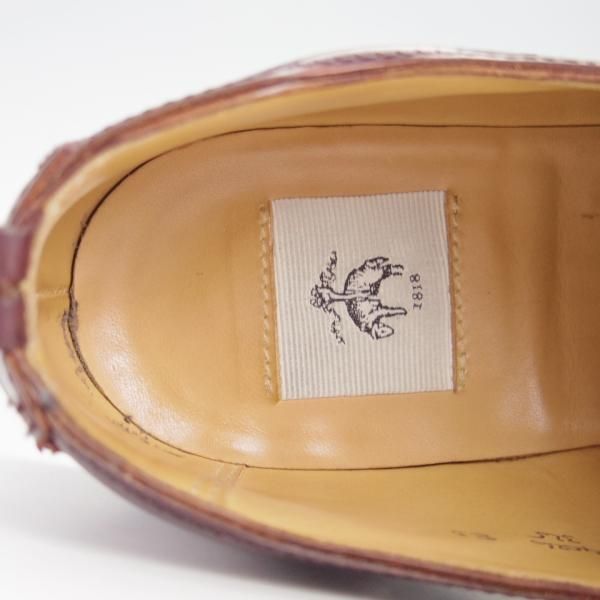 極上★クロケット&ジョーンズ UK7.5/US8D【貴重★ブラックフリース別注/ブルックスブラザーズ】325ラスト/赤茶/Crockett&Jones★g440