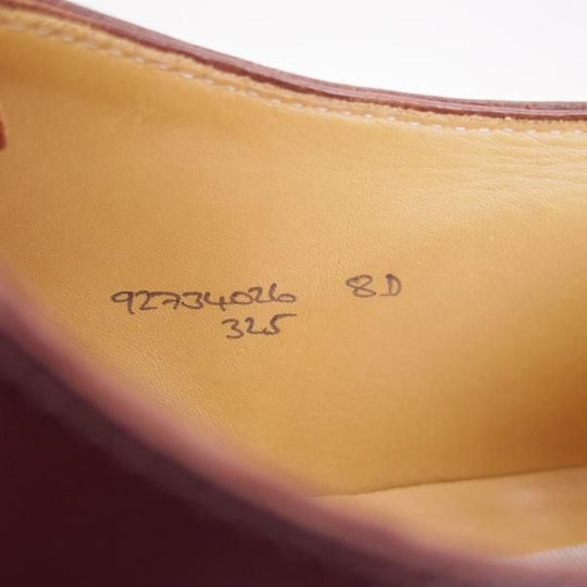 極上★クロケット&ジョーンズ UK7.5/US8D【貴重★ブラックフリース別注/ブルックスブラザーズ】325ラスト/赤茶/Crockett&Jones★g440