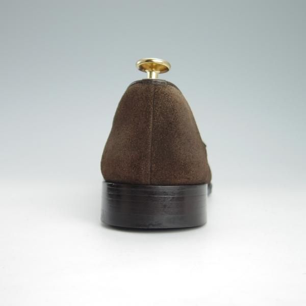 美品★POLPETTA/ポルペッタ SIZE 39.5【★ローファー/スエード】濃茶/メンズ★g442