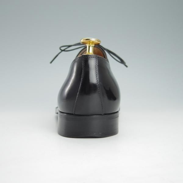 極上★(伊)サルヴァトーレ・フェラガモ 7EE【★ストレートチップ/カーフ】黒/メンズ/Salvatore Ferragamo★g443