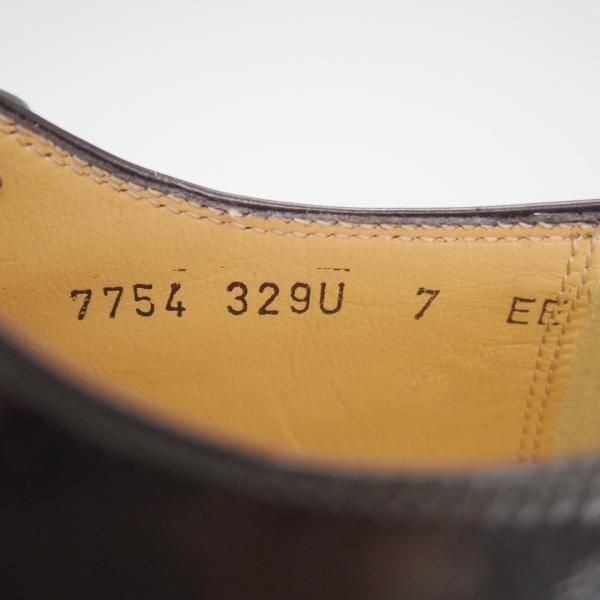 極上★(伊)サルヴァトーレ・フェラガモ 7EE【★ストレートチップ/カーフ】黒/メンズ/Salvatore Ferragamo★g443