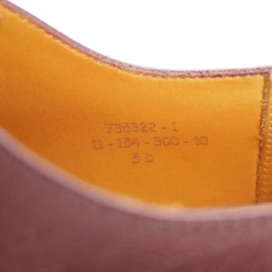 極上★J.M.ウェストン 5D【定価￥137,500-★300/ボックスカーフ/11ラスト】ストレートチップ/濃茶/メンズ/Weston/ウエストン★g446