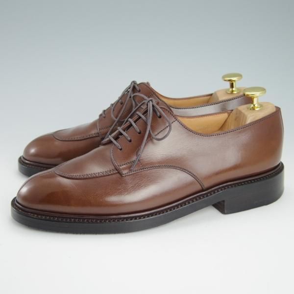 極上★J.M.ウェストン 5C【定価￥148,500-★スプリットトゥ・クラシックダービー/598】22ラスト/Uチップ/タン/Weston/ウエストン★g447