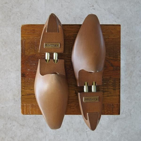極上★(仏)Corthay/コルテ SIZE 10【定価￥20,520-★純正シューツリー】木製シューキーパー/メンズ★g448