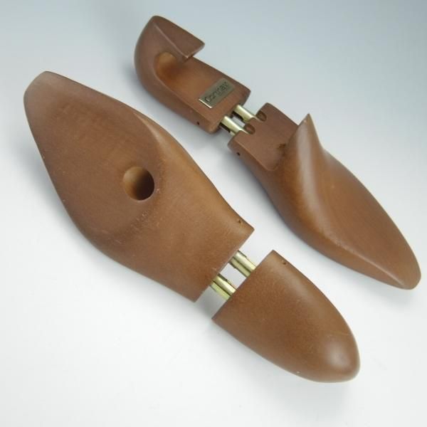 極上★(仏)Corthay/コルテ SIZE 10【定価￥20,520-★純正シューツリー】木製シューキーパー/メンズ★g448