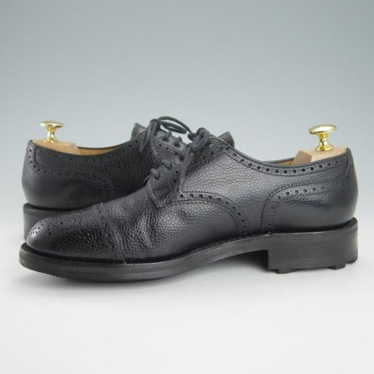 極美品★(英)アルフレッド・サージェント SIZE 6.5【リッジウェイソール仕様★(英)ダンヒル別注/dunhill】HENRY/黒/Alfred Sargent★g449