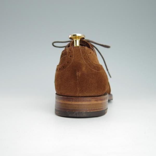 ★(英)チーニー 6F【貴重★EDIFICE別注/10298ラスト】フルブローグ/スエード/茶/メンズ/エディフィス/CHEANEY★g450