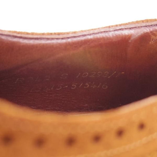 ★(英)チーニー 6F【貴重★EDIFICE別注/10298ラスト】フルブローグ/スエード/茶/メンズ/エディフィス/CHEANEY★g450