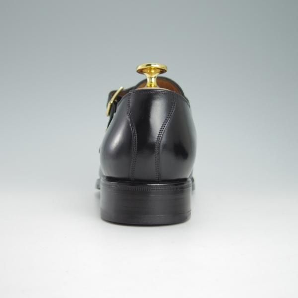 極美品★(スペイン製)YANKO/ヤンコ SIZE 23【パターンオーダー品★グッドイヤーウェルテッド製法/ダブルモンク】カーフ/黒★g452