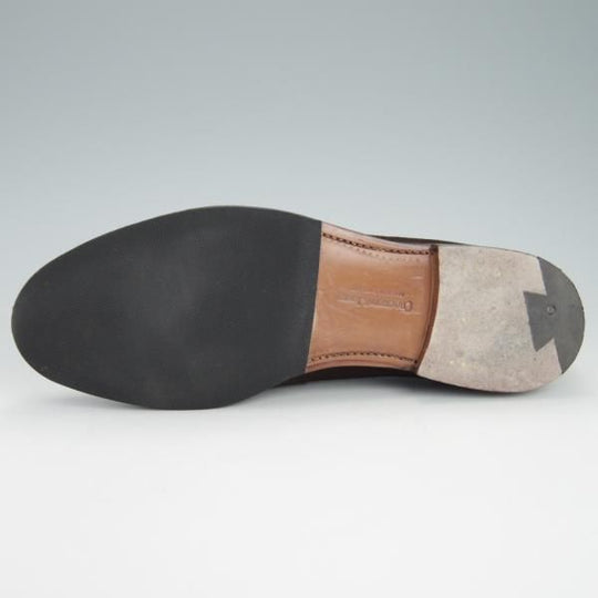 極上★クロケット&ジョーンズ 7.5E【定価￥74,800-★BOSTON 2/ボストン】376ラスト/コインローファー/濃茶/メンズ/Crockett&Jones★g455