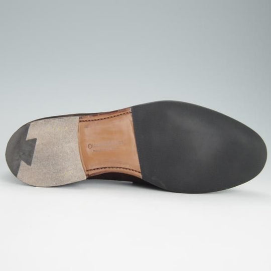 極上★クロケット&ジョーンズ 7.5E【定価￥74,800-★BOSTON 2/ボストン】376ラスト/コインローファー/濃茶/メンズ/Crockett&Jones★g455