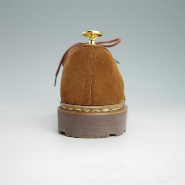 未使用★パラブーツ SIZE 40【定価￥71,500-★ミカエル/MICHAEL/ウイスキー】チロリアンシューズ/スエード/メンズ/Paraboot★g458