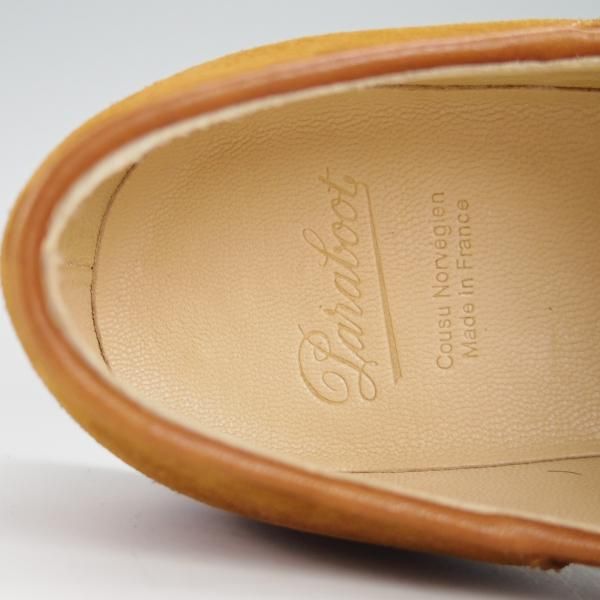 未使用★パラブーツ SIZE 40【定価￥71,500-★ミカエル/MICHAEL/ウイスキー】チロリアンシューズ/スエード/メンズ/Paraboot★g458