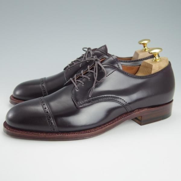 新品★オールデン 7.5D【コードバン仕様★(香港)Tassels10周年記念モデル/A6502】レイドンラスト/赤茶/#8/メンズ/Alden★g459