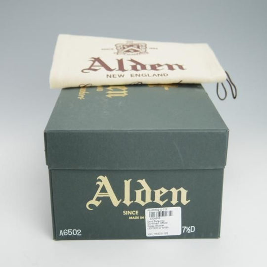 新品★オールデン 7.5D【コードバン仕様★(香港)Tassels10周年記念モデル/A6502】レイドンラスト/赤茶/#8/メンズ/Alden★g459