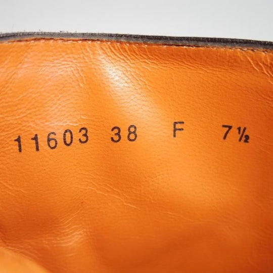 美品★(伊)サントーニ SIZE 7.5【貴重★ジョッパーブーツ風/パティーヌ】11603/ジップブーツ/カーフ/メンズ/Santoni★g460