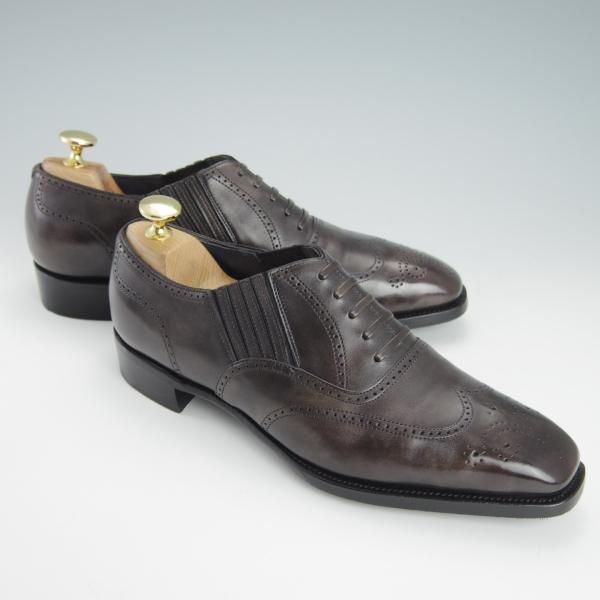 ★(英)アンソニー・クレバリー 5D【定価￥275,000-★CHURCHILL/チャーチル】Antique Steel Calf/レイジーマン/ANTHONY CLEVERLEY★g462