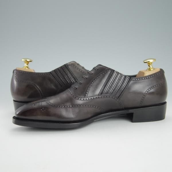 ★(英)アンソニー・クレバリー 5D【定価￥275,000-★CHURCHILL/チャーチル】Antique Steel Calf/レイジーマン/ANTHONY CLEVERLEY★g462