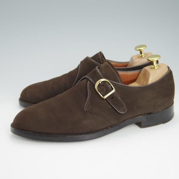 ALDEN/オールデン モンクストラップ キッドスエード 品番953 8D 極上☆オールデン 6D【定価￥105,600-☆953/アバディーンラスト